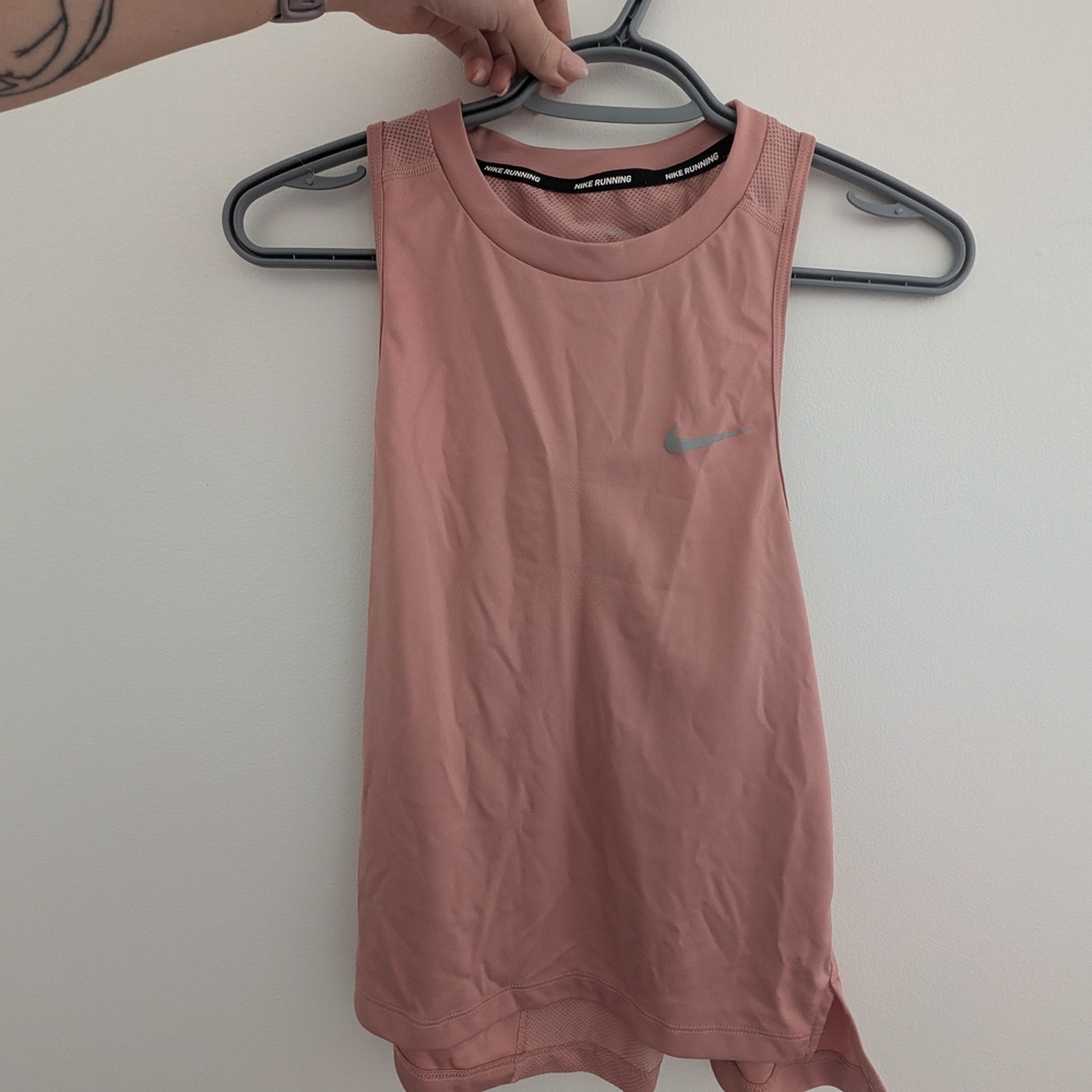 Nike Pink Sleeveless Muscle Tee